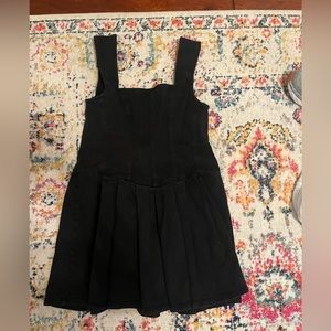 I am selling a black jean mini dress from Asos!